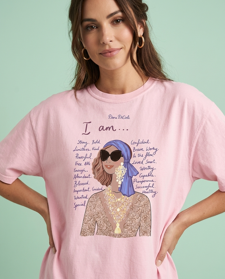 I Am Affirmations T-Shirt | Manifestation &amp; Positive Mindset Women’s Tee