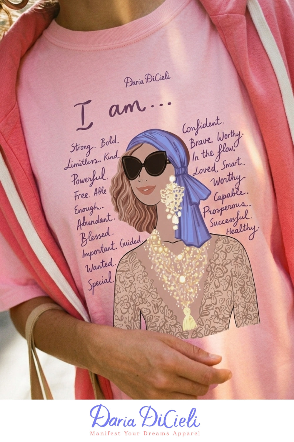 I Am Affirmations T-Shirt | Manifestation &amp; Positive Mindset Women’s Tee