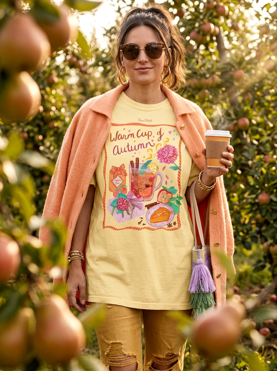 Warm cup of autumn
