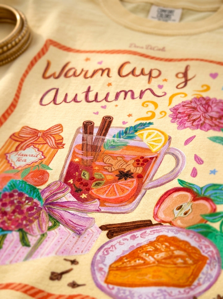 Warm cup of autumn