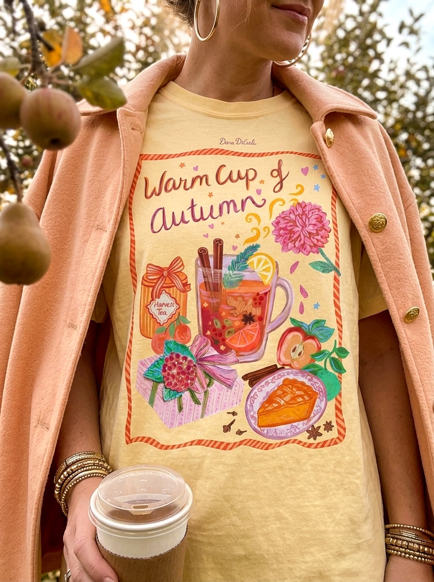Warm cup of autumn