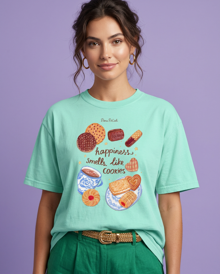 Happiness Smells Like Cookies T-Shirt