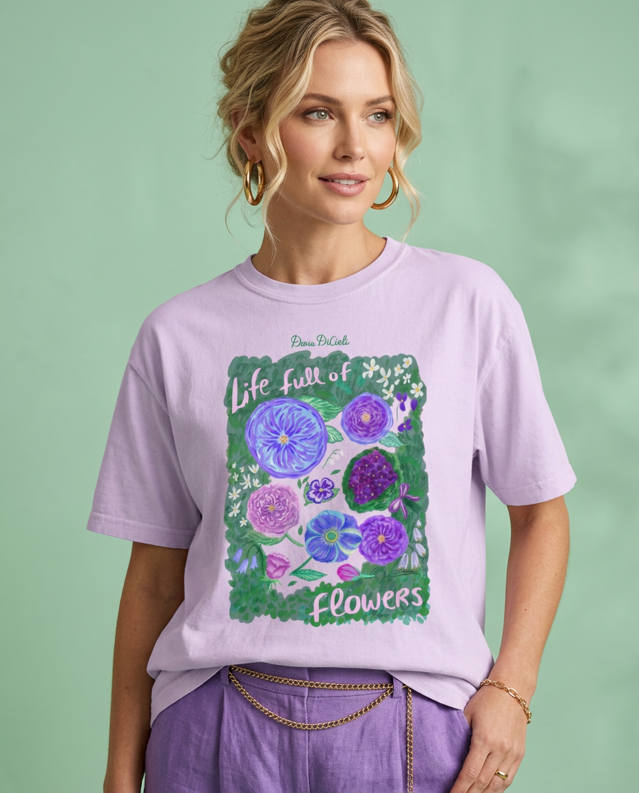 Life Full of Flowers T-Shirt