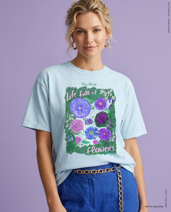 Life Full of Flowers T-Shirt
