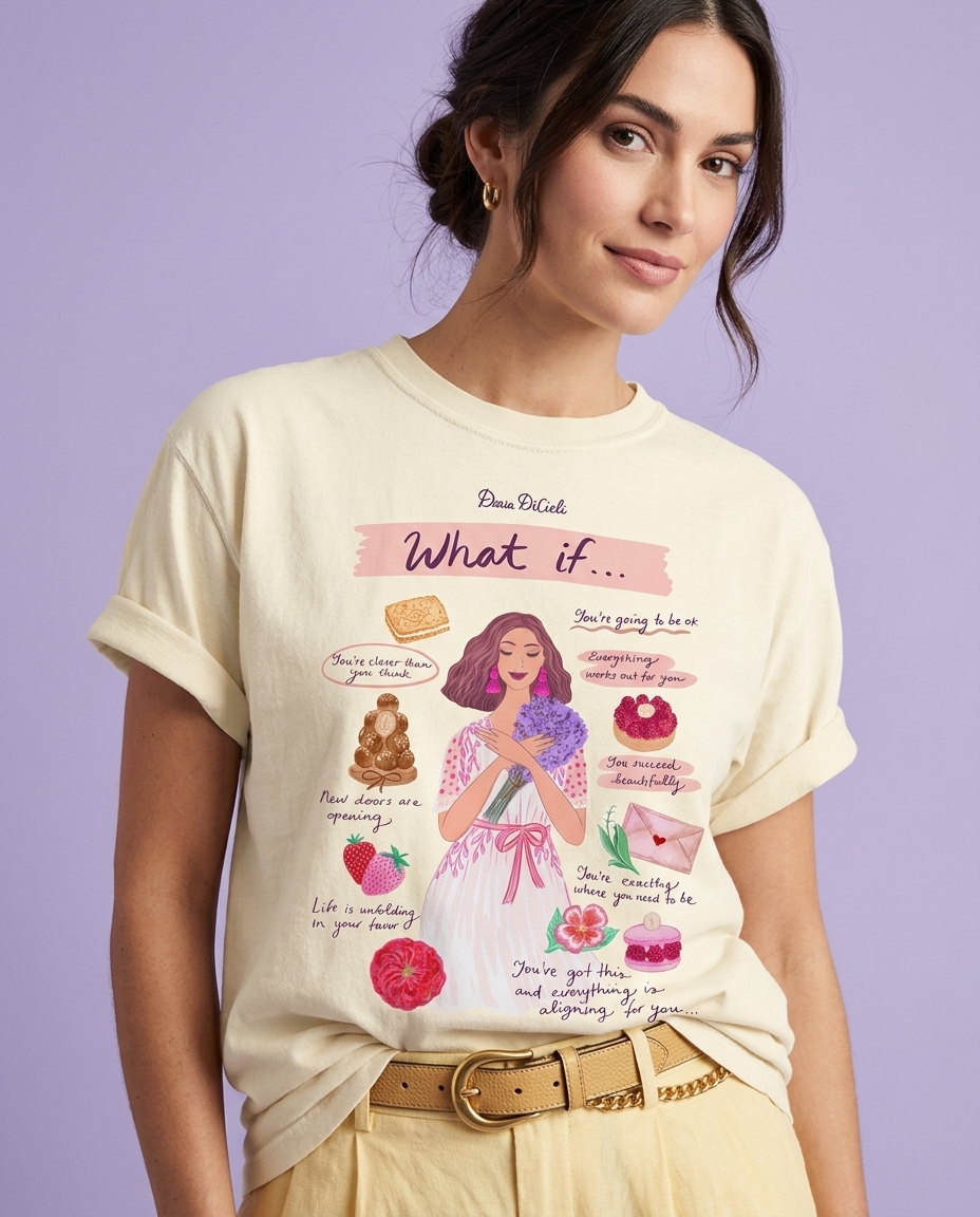 ✨ What If You Succeed? | The Ultimate Manifestation Graphic Tee