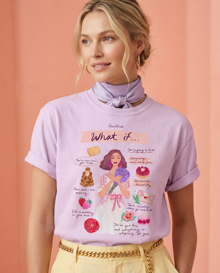 ✨ What If You Succeed? | The Ultimate Manifestation Graphic Tee